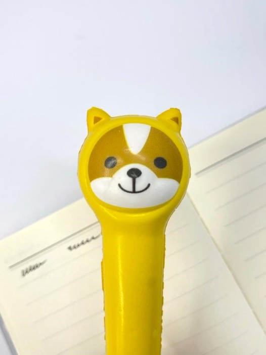 Ручка-сквиш &quot;Hooded dog&quot;, yellow 