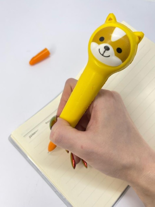 Ручка-сквиш &quot;Hooded dog&quot;, yellow 