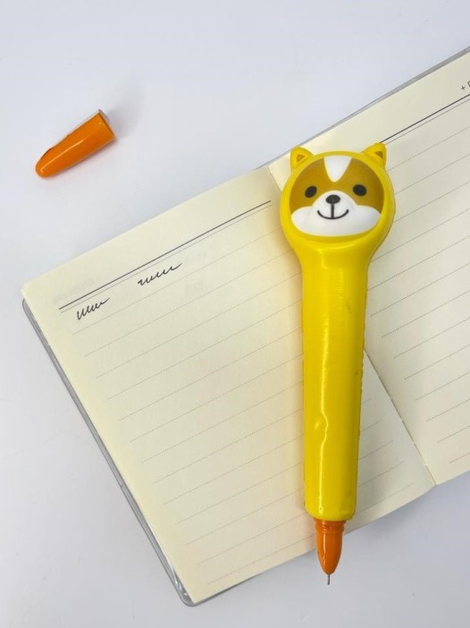 Ручка-сквиш &quot;Hooded dog&quot;, yellow 