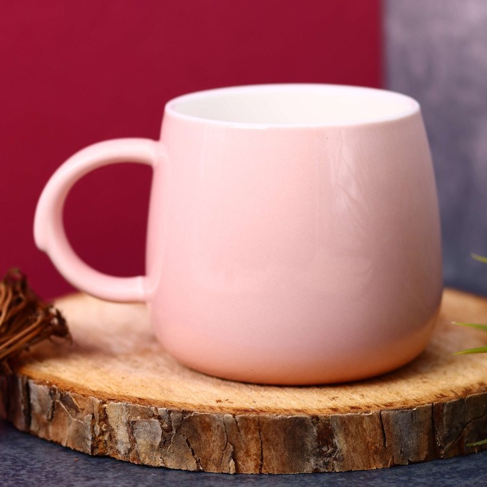 Кружка «Cat and strawberry», pink (400 ml) 