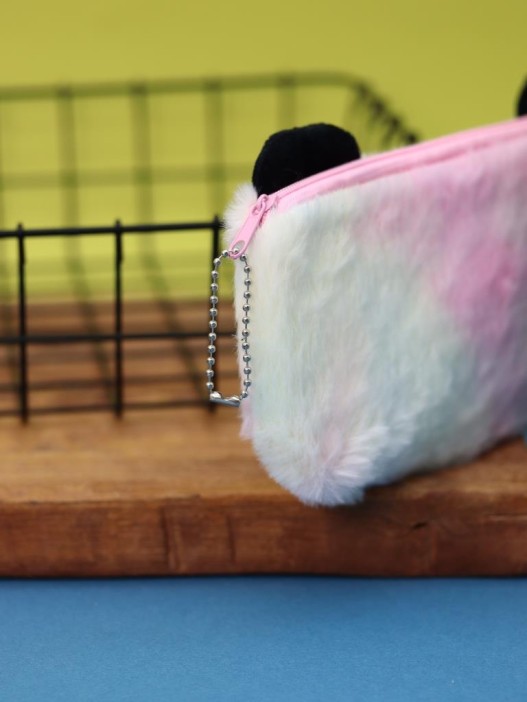 Пенал плюшевый &quot;Sad Panda&quot;, white (20*10 см) 