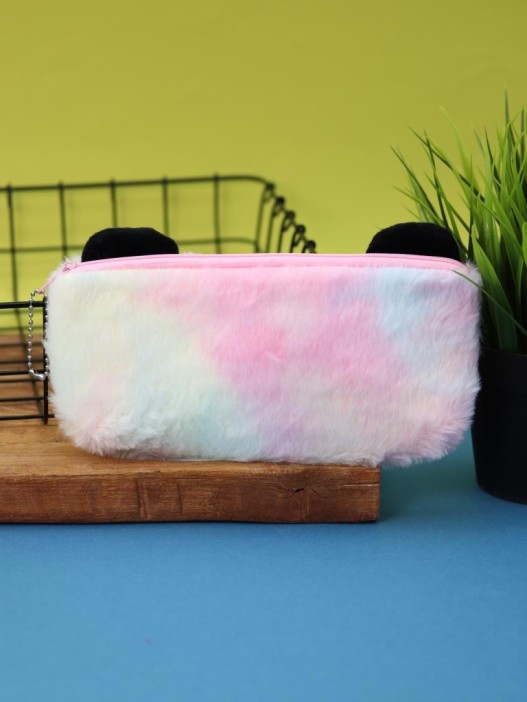 Пенал плюшевый &quot;Sad Panda&quot;, white (20*10 см) 