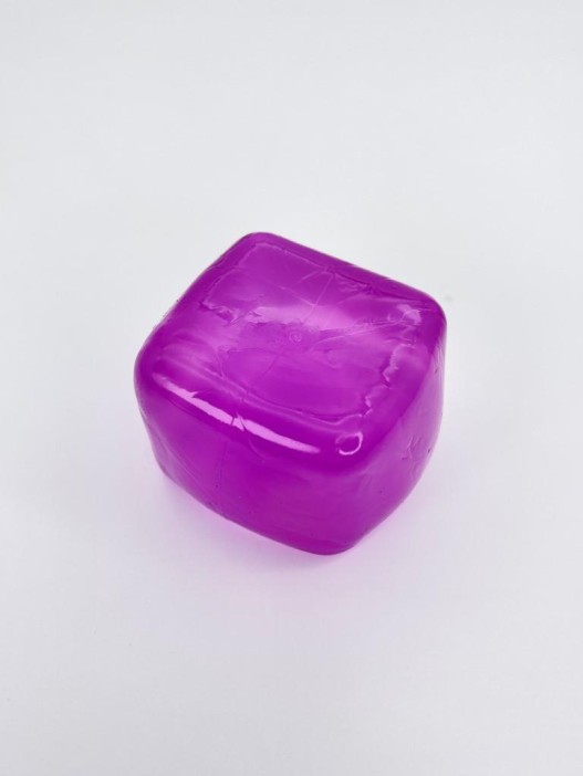 Мялка - антистресс «Square cube», purple 