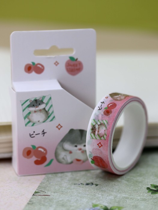 Декоративный скотч «Hamster», pink 