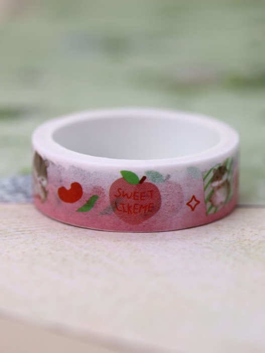 Декоративный скотч «Hamster», pink 