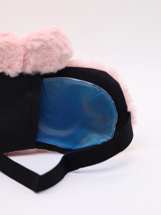 Маска для сна гелевая &quot;Cute animals&quot;, bunny 