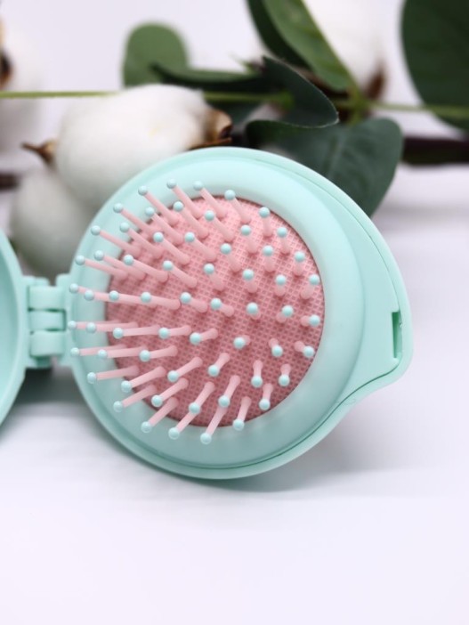 Расческа «Fold hairbrush», green 