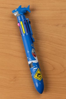Разноцветная ручка 8 в 1 "Dark blue shark", blue
