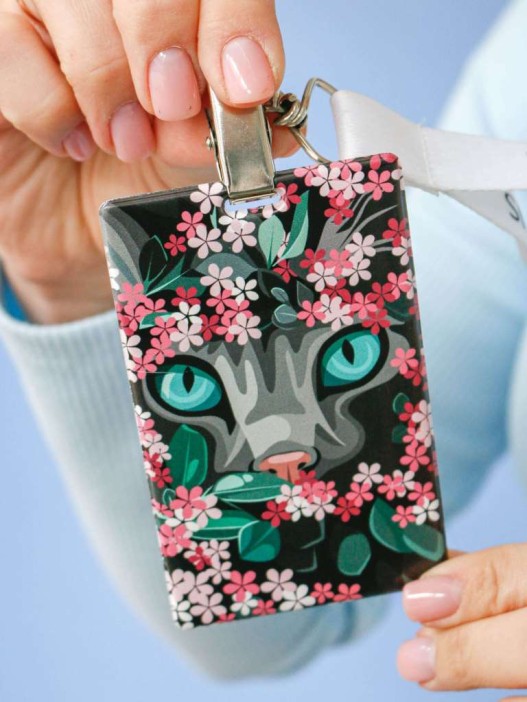 Держатель для карт «Green eyes» (6,5 х 10,4 см) 