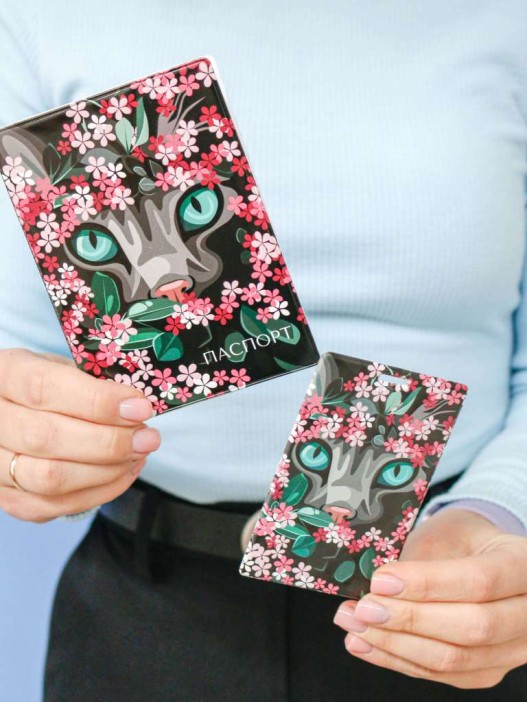 Держатель для карт «Green eyes» (6,5 х 10,4 см) 