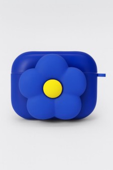 Чехол для AirPods Pro "Flower", blue