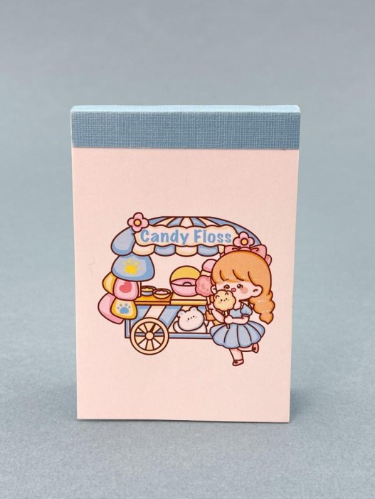 Блокнот отрывной для записей &quot;Lovely stories&quot;, blue 