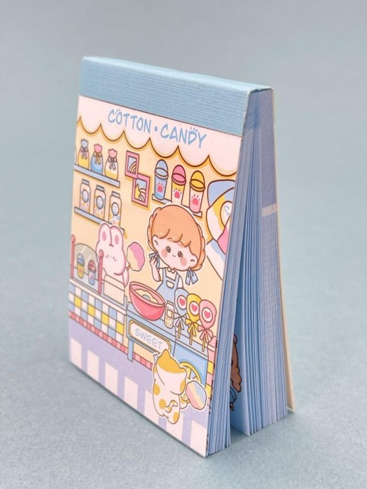 Блокнот отрывной для записей &quot;Lovely stories&quot;, blue 