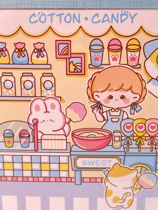 Блокнот отрывной для записей &quot;Lovely stories&quot;, blue 