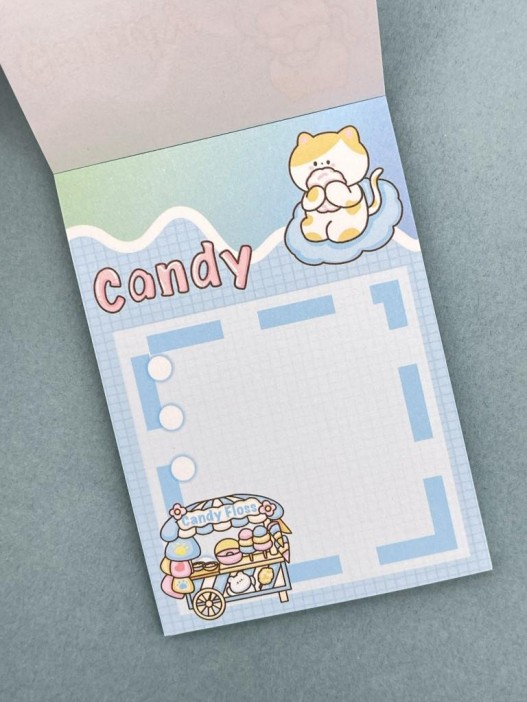 Блокнот отрывной для записей &quot;Lovely stories&quot;, blue 