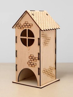 Подставка для чайных пакетиков "Чайный домик" (21,5х10,5х11 см)