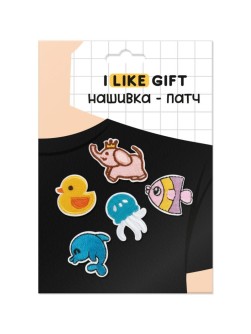 Набор термонашивок для одежды iLikeGift 5 шт. «Various animals»