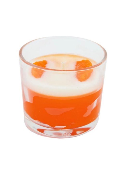 Свеча ароматическая в стакане&quot;Цитрусовый мусс&quot; 60 гр 