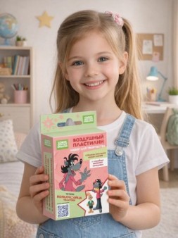 Воздушный пластилин. Набор для творчества. Союзмультфильм. Ну, погоди! Волк и Заяц