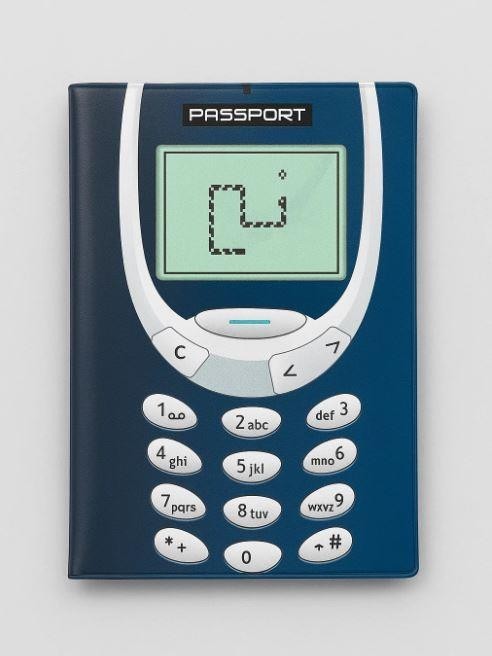 Обложка для паспорта "3310", плотность 600 мкм