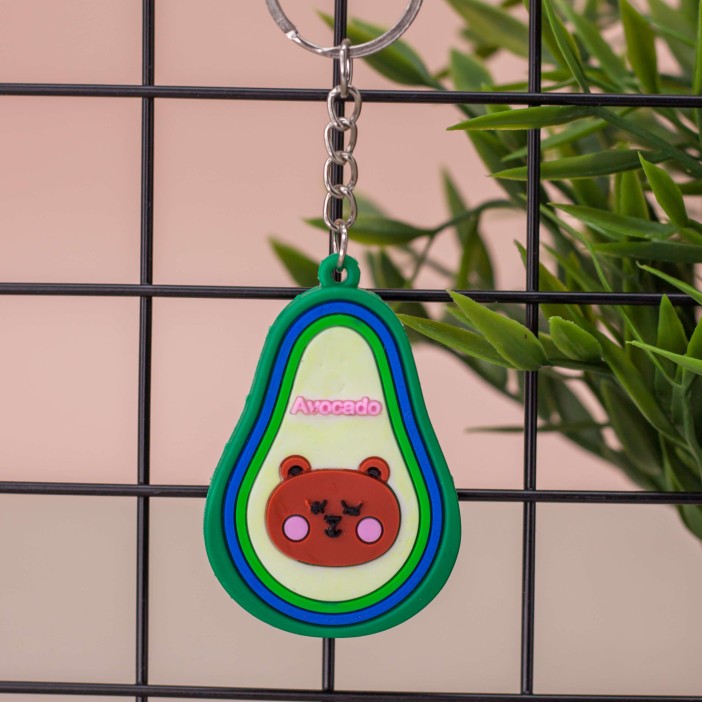 Брелок "Avocado bear", blue 