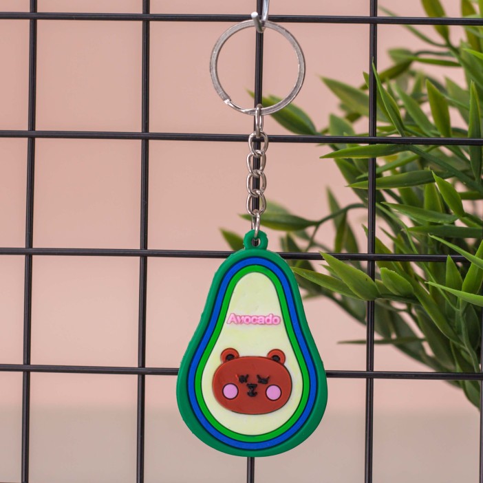 Брелок "Avocado bear", blue 