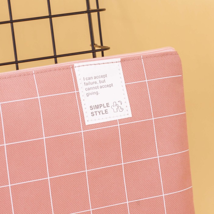 Папка для документов (A4) "Textile", pink 