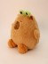 Мягкая игрушка &quot;Capy frog hair band&quot;, brown, 20 см 