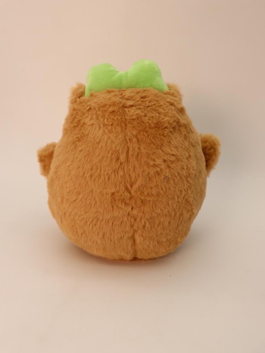 Мягкая игрушка &quot;Capy frog hair band&quot;, brown, 20 см 