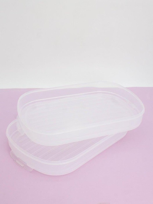 Контейнер для хранения 2 яруса «Double», orange (8,5*32*20,3 см) 