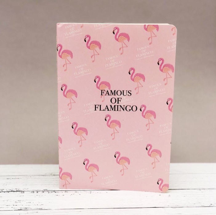 Тетрадь &quot;Famous of flamingo&quot; (04) 
