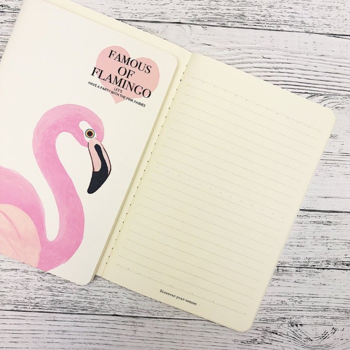 Тетрадь &quot;Famous of flamingo&quot; (04) 