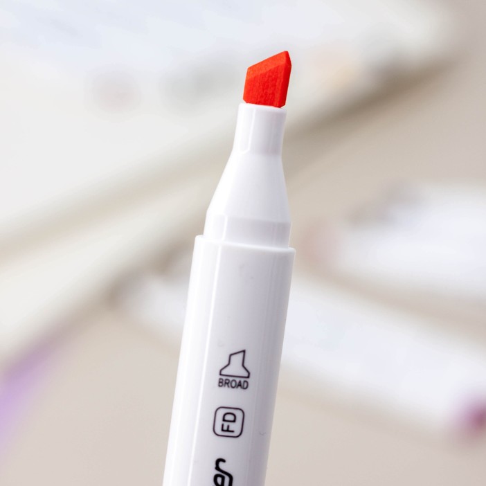 Набор маркеров для скетчинга 36 цветов, mix, двусторонние 