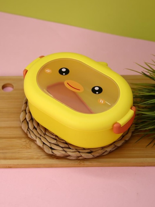 Ланчбокс "Chick transparent", yellow 