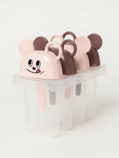 Формочки для мороженого &quot;Mouse&quot;, pink, mix 