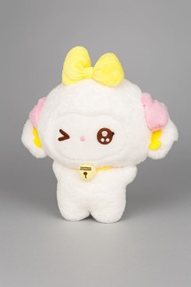 Мягкая игрушка &quot;LAMA bow&quot;, yellow, 20 см