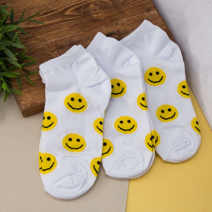 Носки женские "Happy smile", р. 35-40 