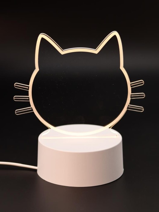 Ночник iLikeGift с маркером "Cat", USB (9х18 см) 