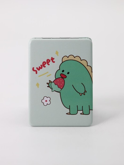 Зеркало &quot;Sweet dino strawberry square&quot;, green 