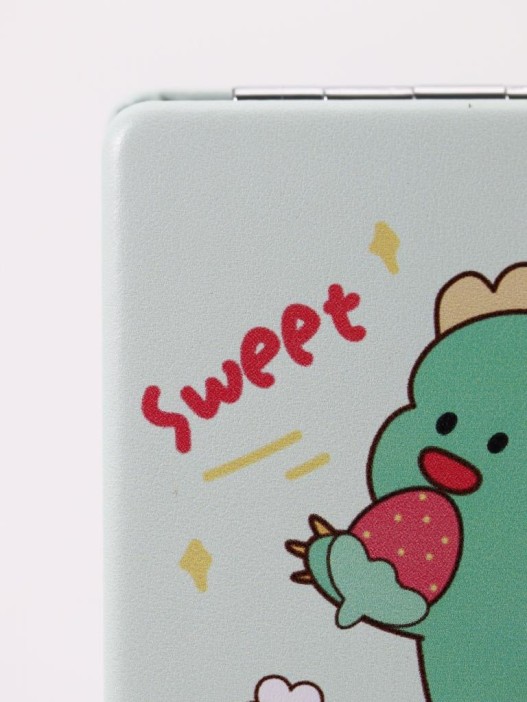 Зеркало &quot;Sweet dino strawberry square&quot;, green 
