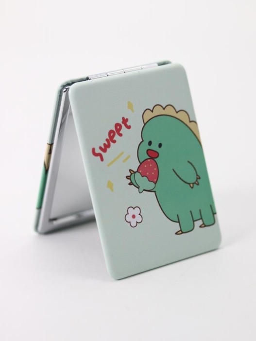 Зеркало &quot;Sweet dino strawberry square&quot;, green 