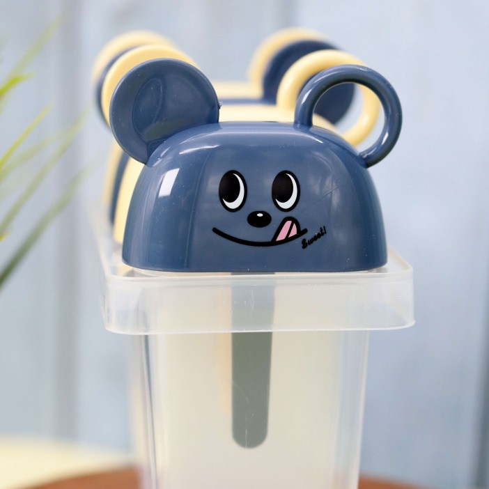 Формочки для мороженого &quot;Mouse&quot;, yellow-blue, mix 