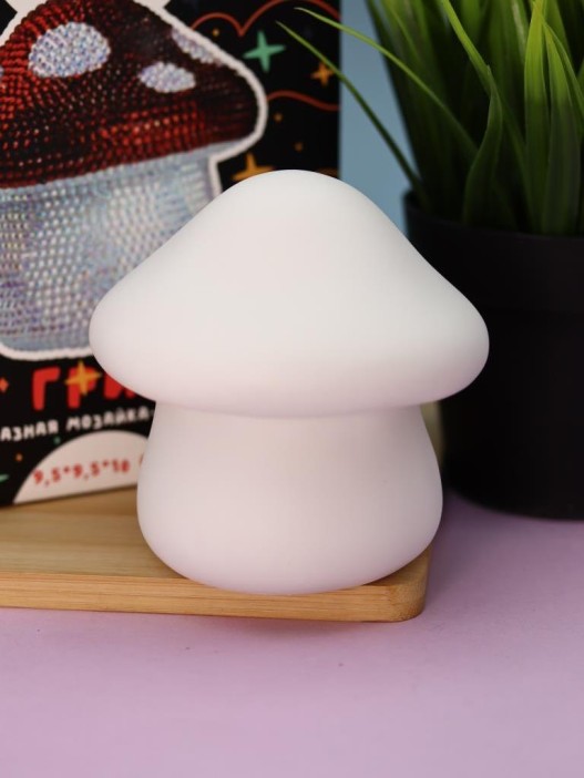 Алмазная мозаика на копилке (нижняя загрузка) Draw Me! «Mushroom», (9.5*9.5*10 см) 