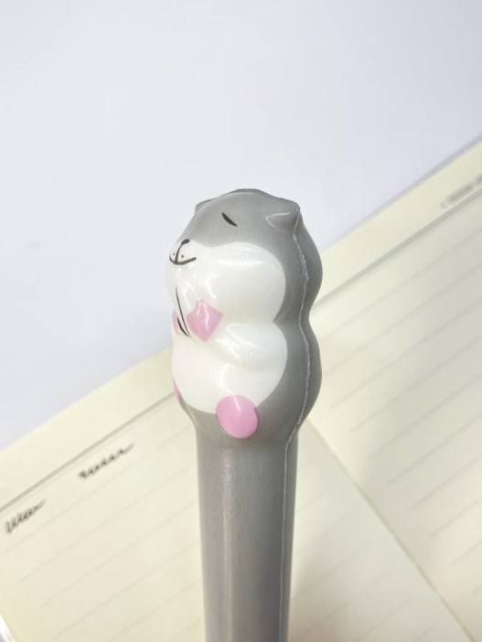 Ручка-сквиш "Hamster seed", grey 