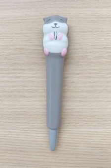 Ручка-сквиш "Hamster seed", grey