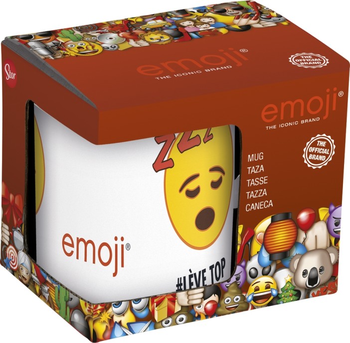 Кружка керамическая &quot;Эмодзи Level Top&quot;, в подарочной упаковке (325 мл) 