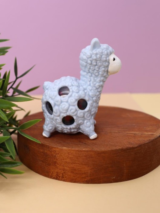 Мялка - антистресс «Squeeze lama», blue 