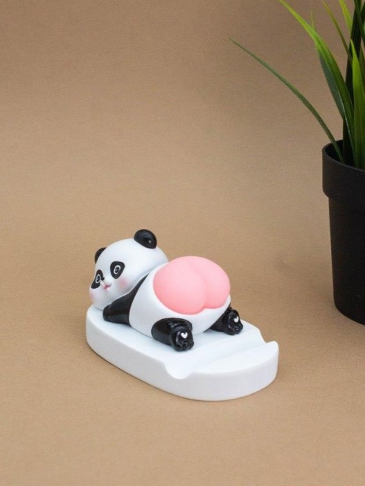Подставка под телефон/планшет «Panda tail», white 