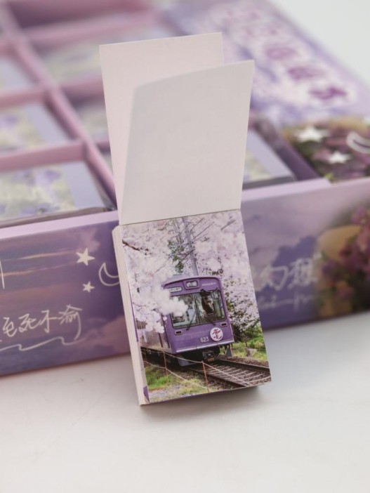 Наклейки &quot;Cozy atmosphere&quot;, purple, шоу-бокс 48 шт. 