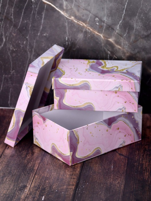 Подарочная коробка «Amethyst», pink (21*14*8.5) 